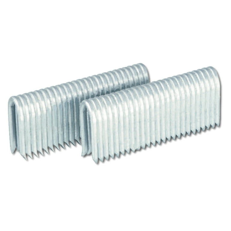 Freeman FS9G175 1-3/4 in. 9-Gauge Hot Dipped Galvanized Divergent Barbed Tip Fencing Staples (1,000-Pack) Freeman FS9G175 1-3/4 in. 9-Gauge Hot Dipped Galvanized Divergent Barbed Tip Fencing Staples (1,000-Pack)