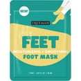thumbnail image 1 of Freeman Flirty Foot Mask, Booties for Dry feet, 1 Count, 1 of 5