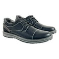 thumbnail image 1 of Freeman Jason Black Casual Shoes for Men - Round Toe, Faux Leather, Dress Shoes for Men, Size M08, 1 of 7
