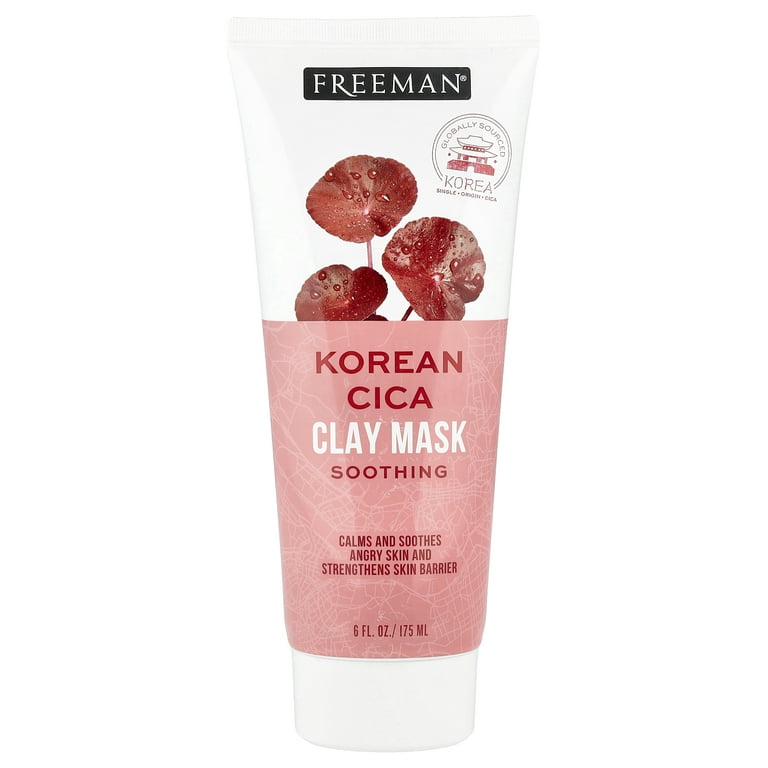 CICA Soothing Hydro Real Mugwort Mask ×6 Freeman Korean Cica Clay Mask , 6 oz Mask - Walmart.com