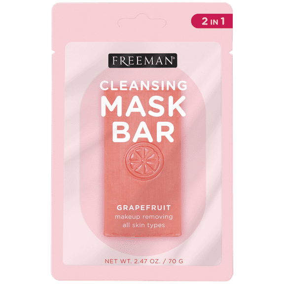 Freeman Makeup Removing Mask Bar- Grapefruit