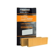 Freeman 18-Gauge 1 in. Glue Collated Narrow Crown Staples (1000 Count)