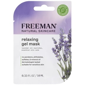 Freeman Natural Skincare Soothing Lavender & Essential Oil Gel Leave on Facial Mask