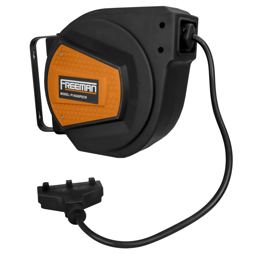 Freeman P14G50FECR  14-Gauge 50' Retractable Extension Cord Reel