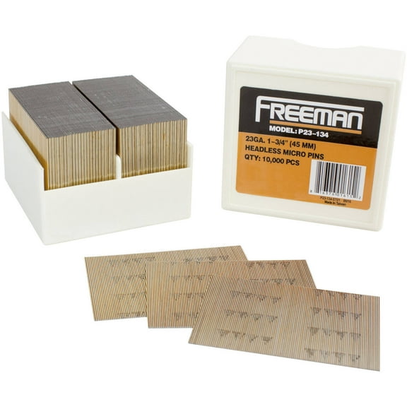 Freeman P23-134 23-Gauge Glue Collated 1-3/4" Pin Nails