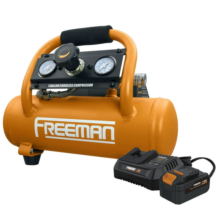 Freeman PE20V1GCK 20 Volt Cordless 1 Gallon 1 3 HP Portable Air