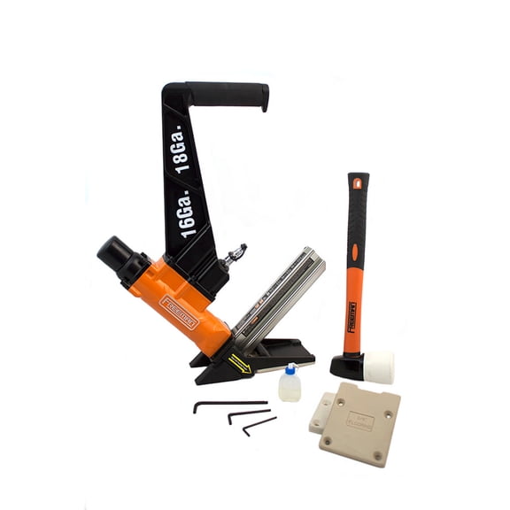 Freeman PF1618GLCN Pneumatic 3-in-1 16-Gauge and 18-Gauge 2" Flooring Nailer