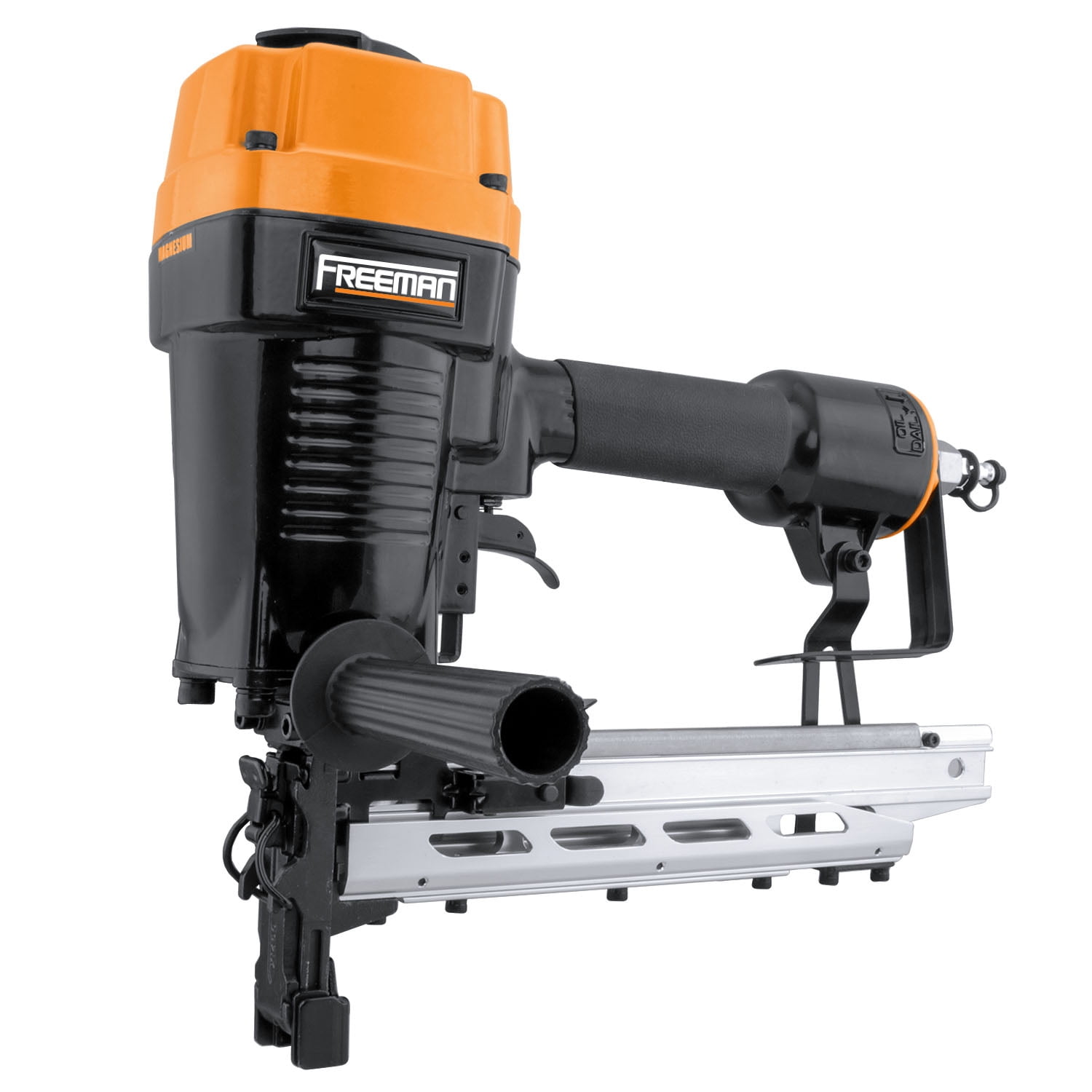 Freeman PFS9 Pneumatic 9 Gauge 2 Fencing Stapler with T Handle Adjustable Metal Belt Hook and Case Walmart