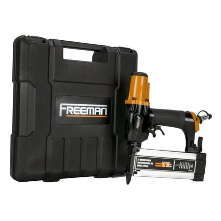 Freeman Pneumatic 23-Gauge 2" Micro Pinner with Case and Belt Hook