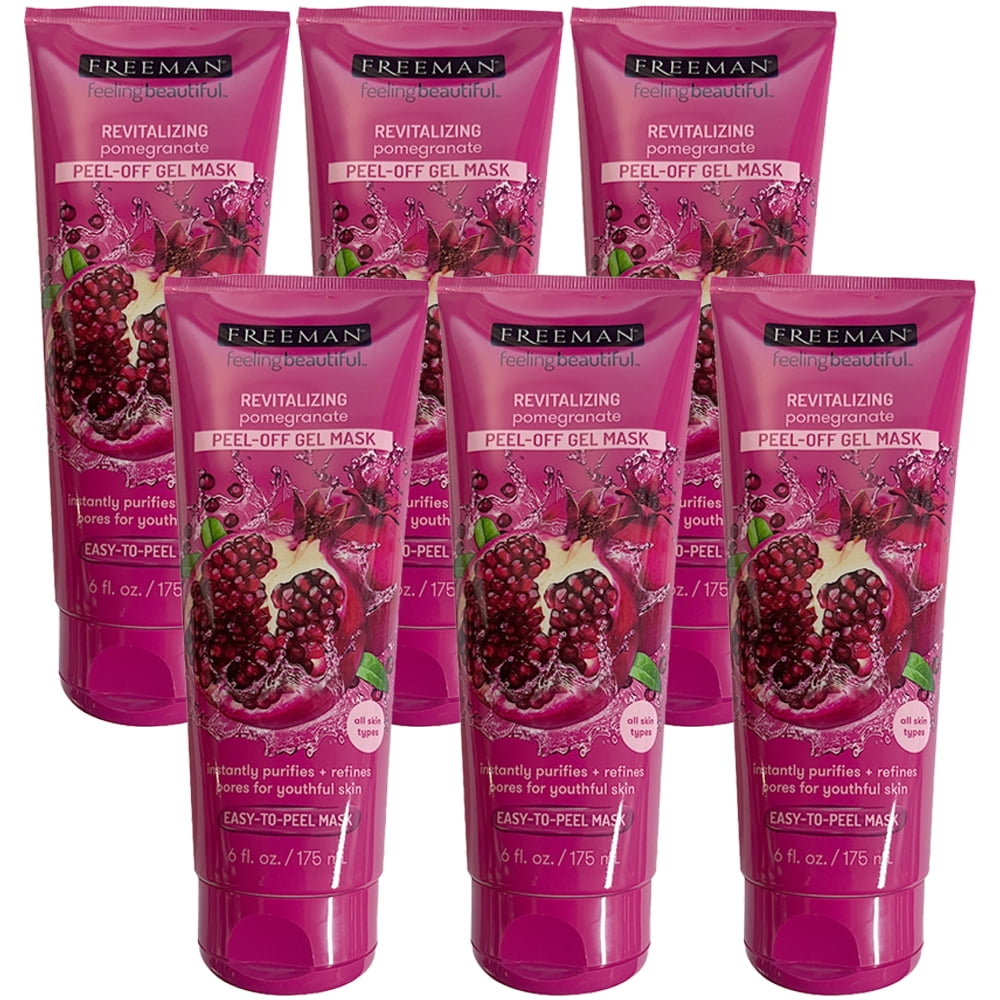 Revitalizing Pomegranate Peel-Off Gel Mask – Freeman Beauty