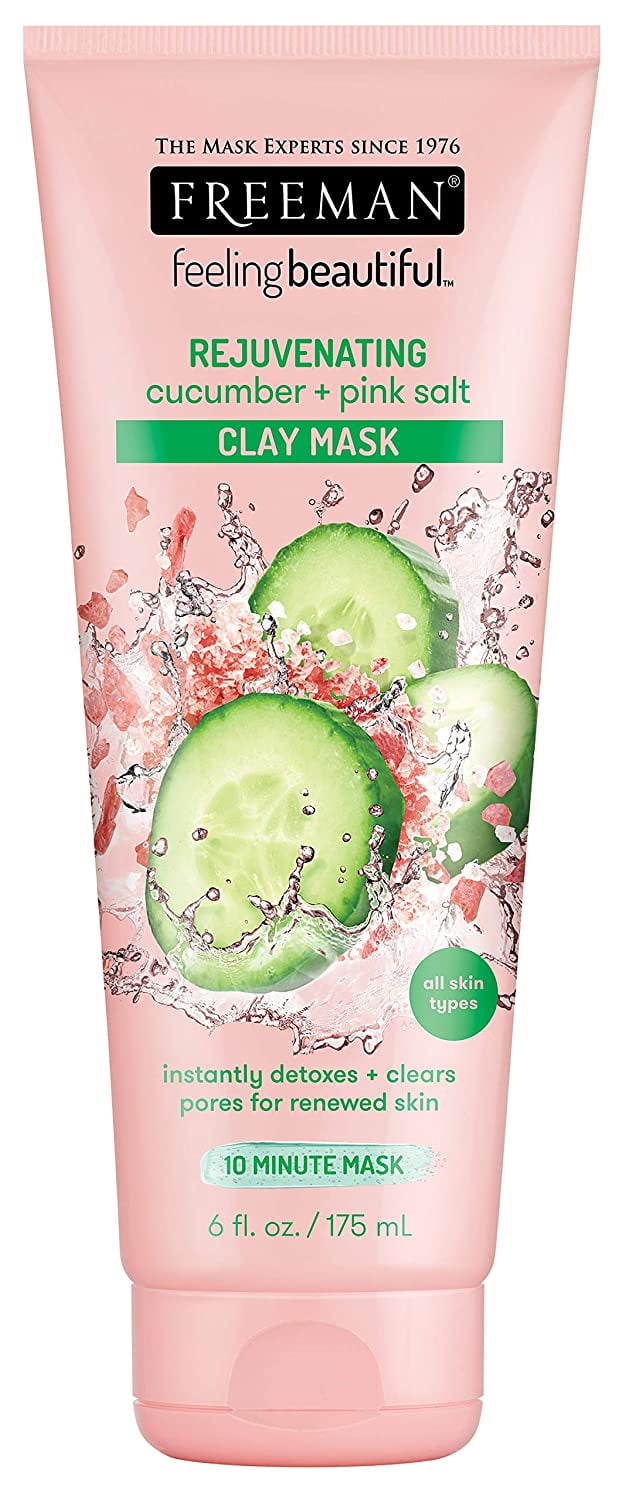 Freeman Rejuvenating Clay Facial Mask, 6 oz