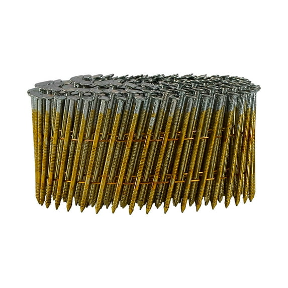 Freeman SNRSG92-2WC 15 Degree 2" Wire Collated Galvanized Ring Shank Coil Siding Nails (3600 Count)
