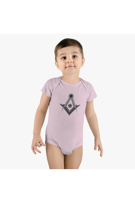 'Freemason' Baby Short Sleeve Onesie®