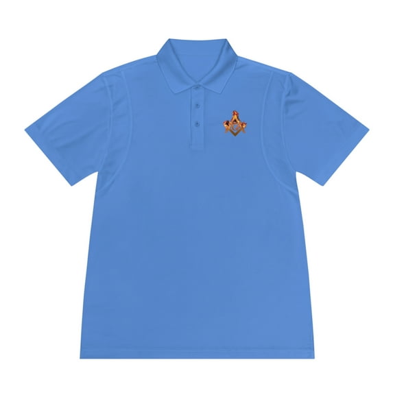 'Freemason Fire' Men's Sport Polo Shirt