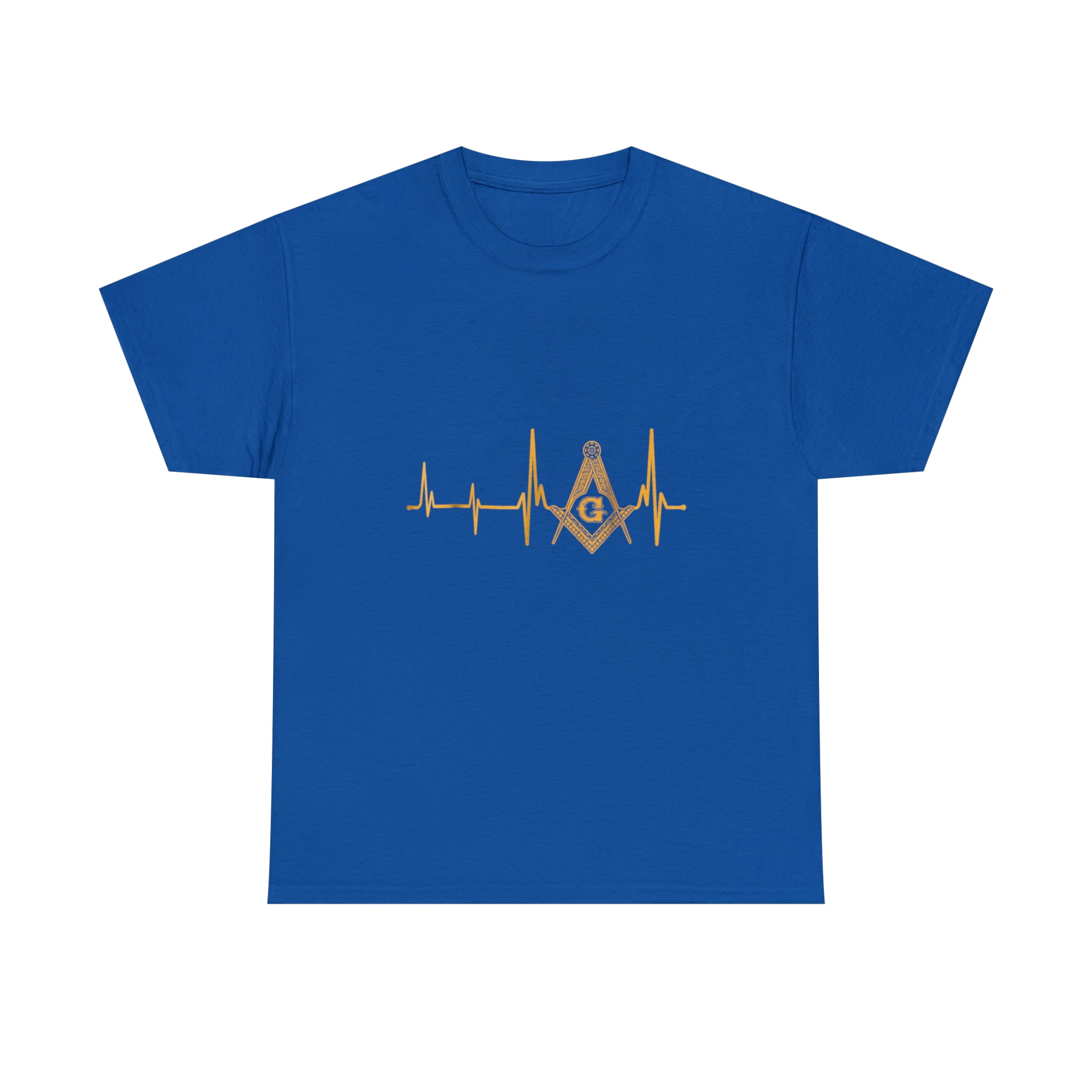 Freemason Heartbeat T-Shirt Masonic Heartbeat T-Shirt