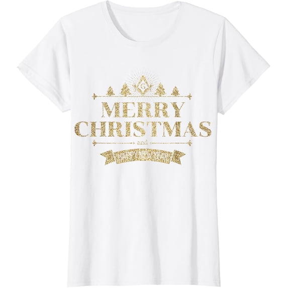 Freemason Merry Christmas And Happy New Year Brother Masonic T-Shirt