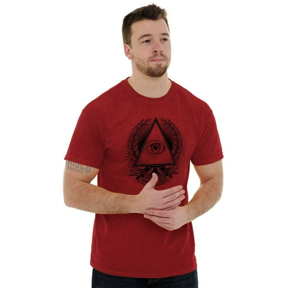 Freemason Providence Triangle Symbol Men's Graphic T Shirt Tees Brisco Brands S