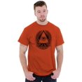 thumbnail image 1 of Freemason Providence Triangle Symbol Plus Size Crewneck Graphic Tee Shirt Brisco Brands 3X, 1 of 4
