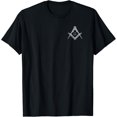 thumbnail image 1 of Freemason Symbol Square & Compass Grand Lodge Masonic T-Shirt mens t shirt，black，women，funny，misfits，men，journey, 1 of 4
