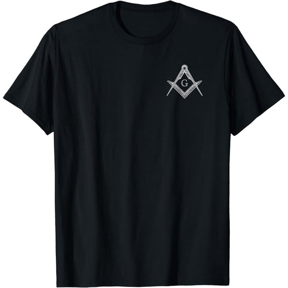 Freemason Symbol Square & Compass Grand Lodge Masonic T-Shirt