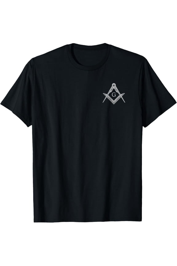 Freemason Symbol Square & Compass Grand Lodge Masonic T-Shirt