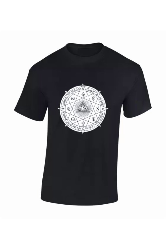 Freemason Symbol Stone Masons Illuminati Secret Unisex S-5XL T-Shirt