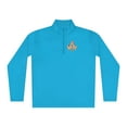 thumbnail image 1 of 'Freemason fire' Unisex Quarter-Zip Pullover, 1 of 4