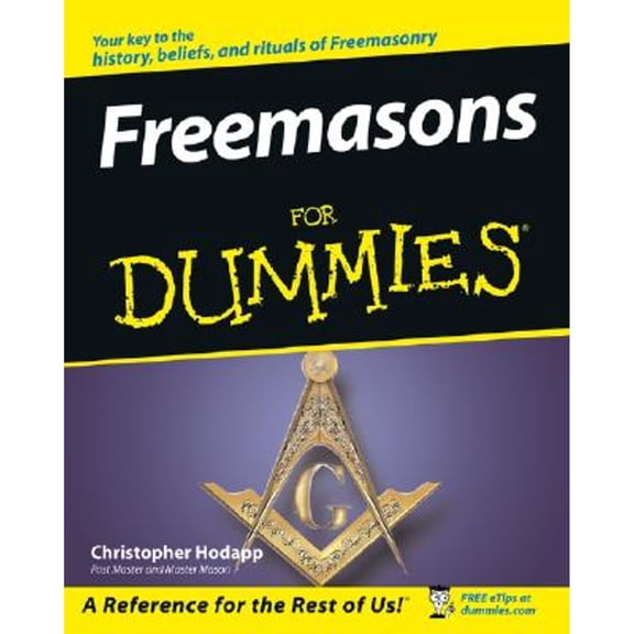 Pre-Owned Freemasons for Dummies (Paperback) by Christopher Hodapp