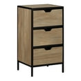 thumbnail image 1 of Freeport 3-Drawer Accent Storage Cabinet Engineered Wood in Oak Assembled, 1 of 10