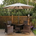 thumbnail image 1 of Freeport Park JC-LED270TP Harwich Market Umbrella, Taupe & Kakki, 1 of 1