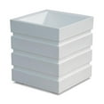 thumbnail image 1 of Freeport Patio Planter 18x18 White, 1 of 1