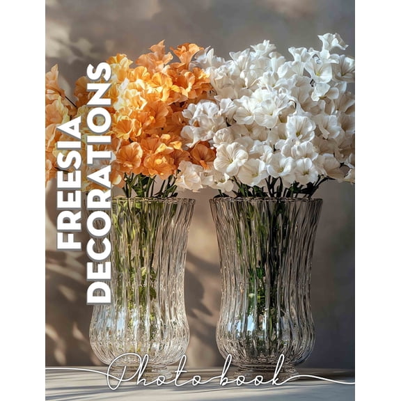 Freesia Decorations Photo Book: Vibrant Floral Displays Captured In 40 Stunning Images For Your Inspiration, (Paperback)