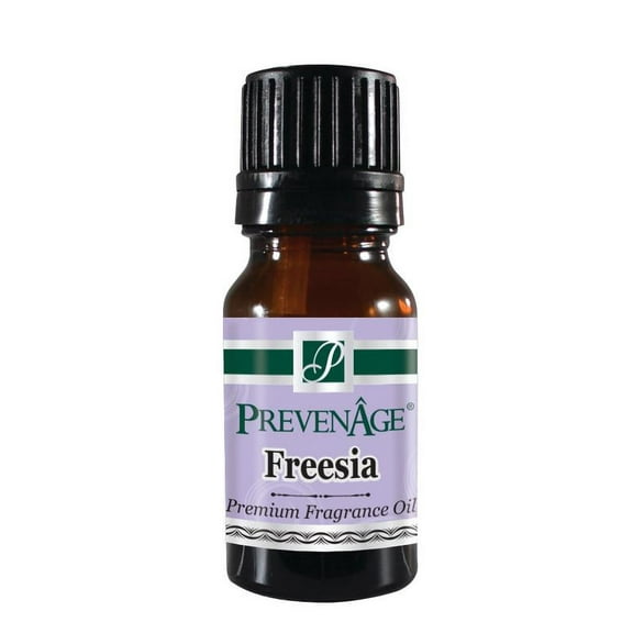 Freesia Fragrance Oil Aromatic Premium Grade Scented Perfume Oil 10 mL / .33 Oz by PrevenAge Made in USA / FAST DELIVERY
