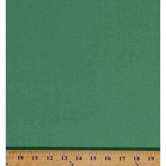 Freespirit Essentials Cotton Linen Blend Green Fabric Solid By the Yard (LILS020-GREEN)