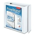 thumbnail image 1 of Freestand Easy Open Locking Slant-D Ring Binder, 3 Rings, 3" Capacity, 11 X 8.5, White | Bundle of 2 Each, 1 of 5
