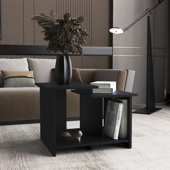 Freestanding 17" H Coffee Table / Ideal for Tidy Storage / Fits Any Living Space