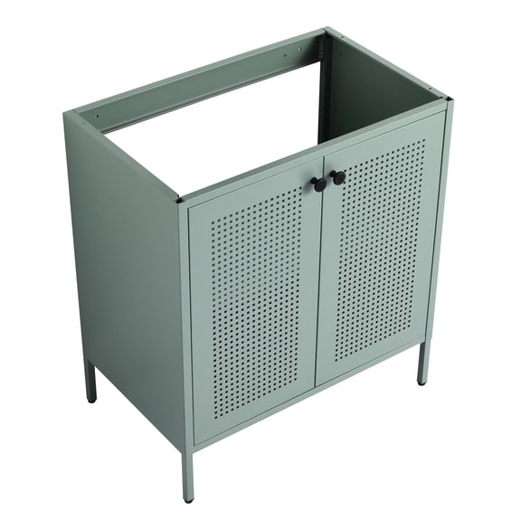 Freestanding 30 Inch Vanity with Adjustable Internal Structure - Customize Bathroom Storage