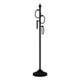 thumbnail image 1 of Freestanding 4 Towel Ring Stand - Matte Black, 1 of 2