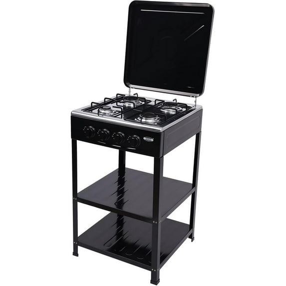 Freestanding 5 Burner Propane Stove,Portable Gas Cooktop With Support Leg Stand,Manual Ignition Propane Gas Stove For Outdoor Cooking Camping