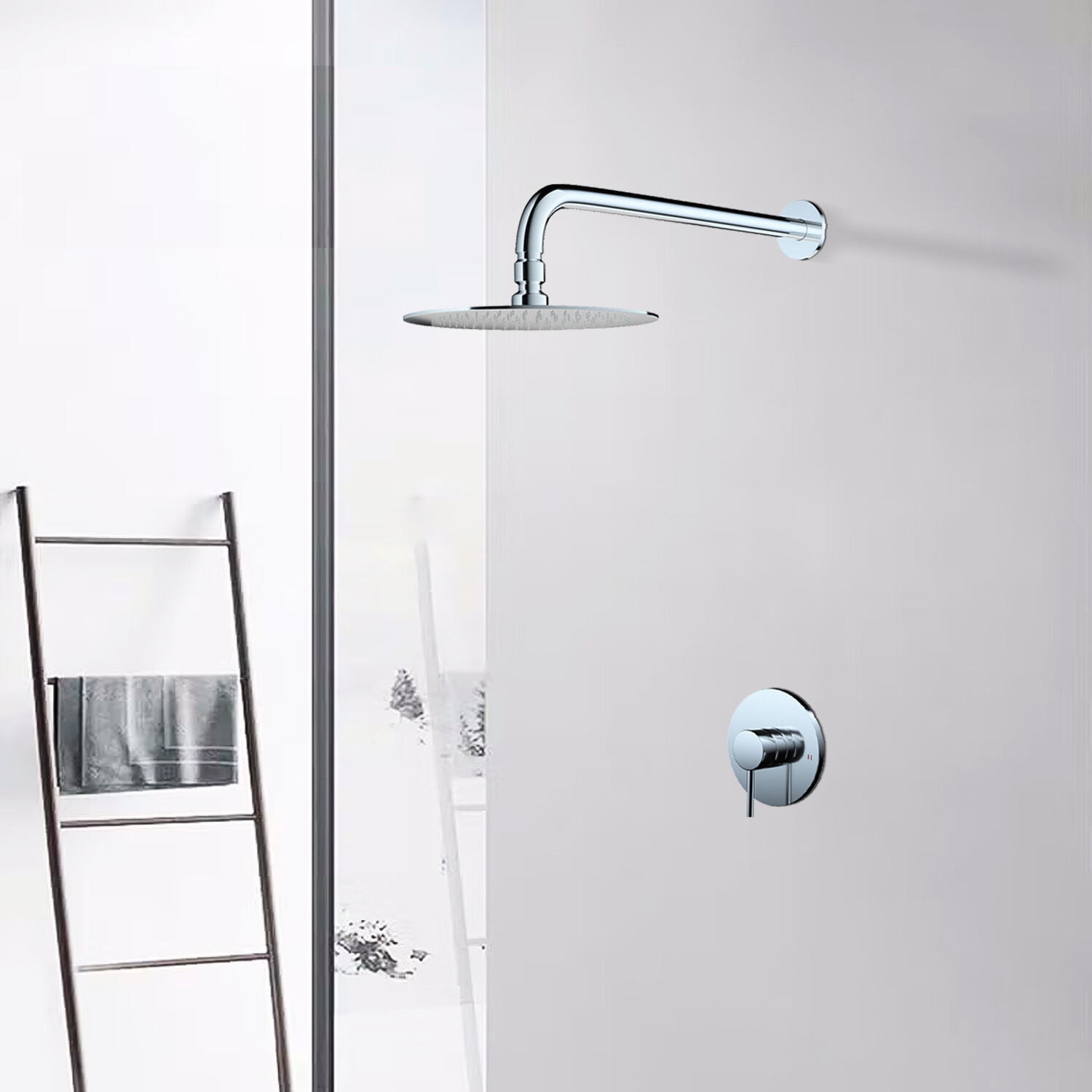 Freestanding Bathtub Faucet, Wall Mounted Shower Faucet in (Valve Included), Freestanding Tub Filler,Brass Standalone Tub Faucet, Bath & Faucets Freestanding Tub Faucets
