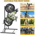 thumbnail image 1 of Freestanding Bike Storage Rack, 5 Bikes Vertical Bike Storage Rack, High-adjustable Heavy Duty Bike Stand for Garage$$Sport & Recreation Other, 1 of 8