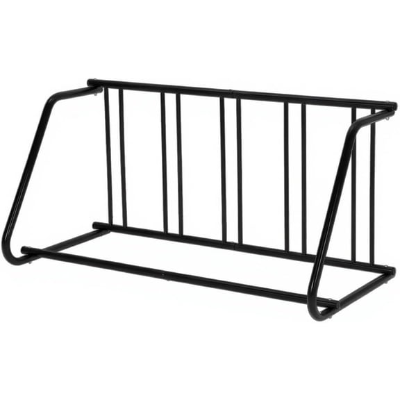 Freestanding Commercial Bike Rack, Heavy Duty Steel Outdoor Bicycle Stand with Marine-Grade Powder Coating, 500 lbs Capacity for Garage School Retail, No Installation Required
