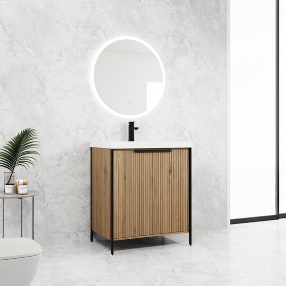 Freestanding Design - Resin Sink for Unique Look - Bathroom Decor - Enjoyable Bathroom Space
