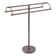 thumbnail image 1 of Freestanding Double Arm Towel Valet - Antique Copper, 1 of 3