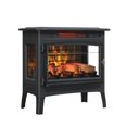 Freestanding Electric Fireplace Stove Heater with 3D Flame Effect for