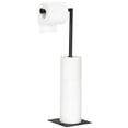 thumbnail image 1 of Freestanding Floor Toilet Paper Holder Toilet Paper Dispenser Metal, 1 of 6