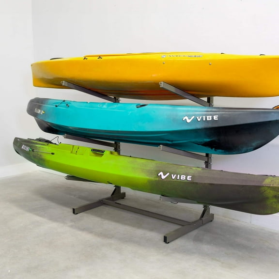 Teal Triangle Freestanding G-Watersport | 3 Kayaks, Canoes, or SUPs