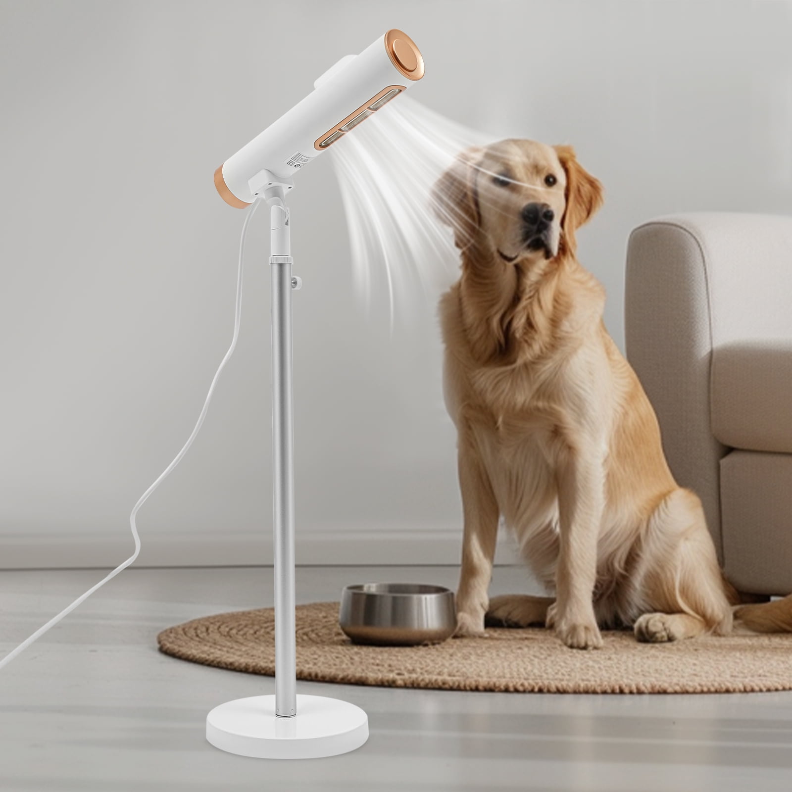 Freestanding Hair Dryer, Stand Up Hair Dryer, Height Angle