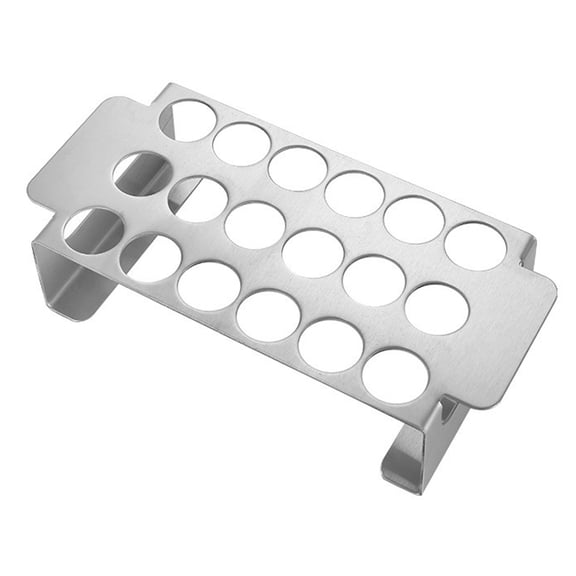 Freestanding Metal Pepper Roasting Rack with 18 Individual Openings, Cooking Stand That Positions Each Chile for Outdoor Cookouts and Backyard Meals