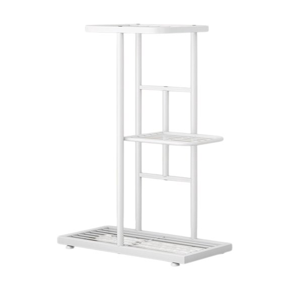 Freestanding Metal Storage Rack Multi Tier Adjustable Shelf Unit Heavy Duty Organizer for Kitchen Pantry Garage Bathroom Laundry Closet Display Shelving for Plants Tools